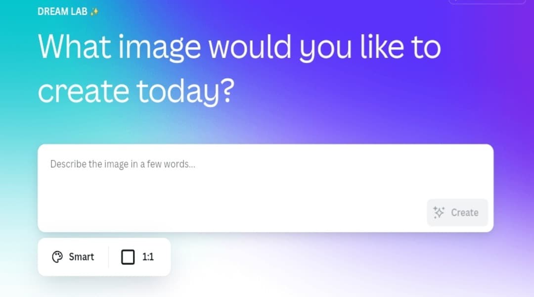Dream lab: أداة كانفا الجديدة للتصميم بالذكاء الاصطناعي، وتحسينات Magic AI