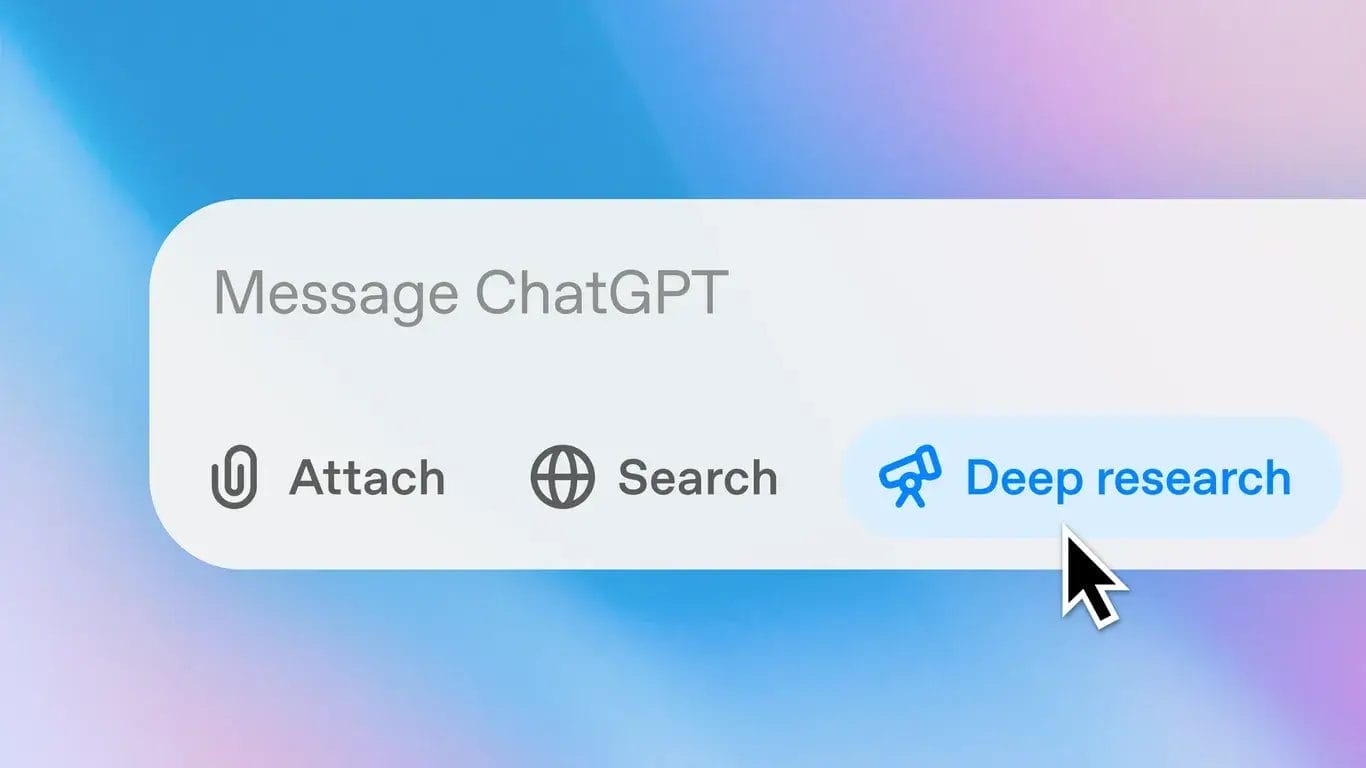 OpenAI تطلق أداة Deep Research: البحث العميق داخل ChatGPT نيابة عنك