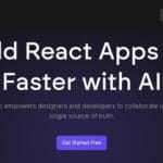 Tempo Labs interface for building React apps with AI.