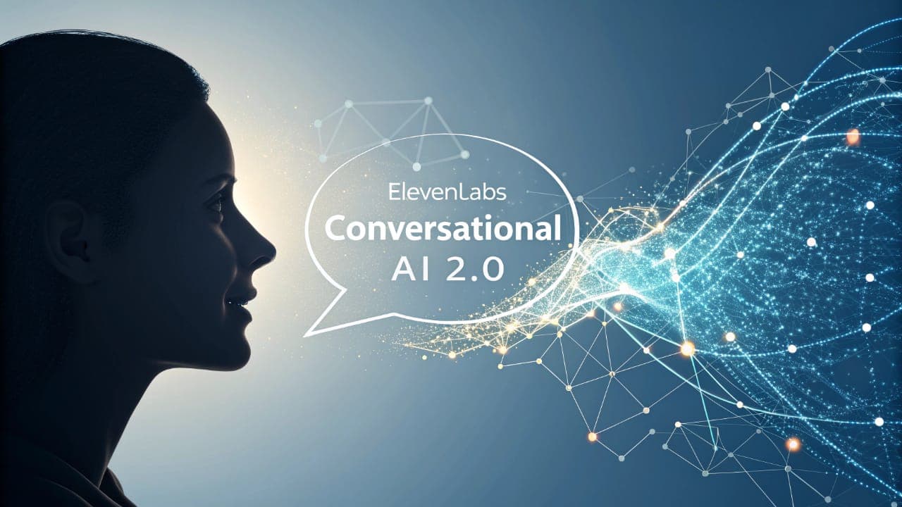 ElevenLabs تطلق “Conversational AI 2.0”: حوارات صوتية تضاهي البشر